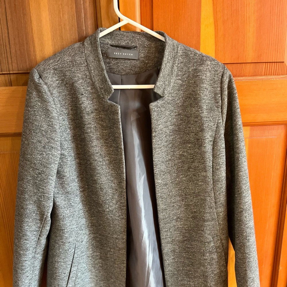 Grey Dress Coat
